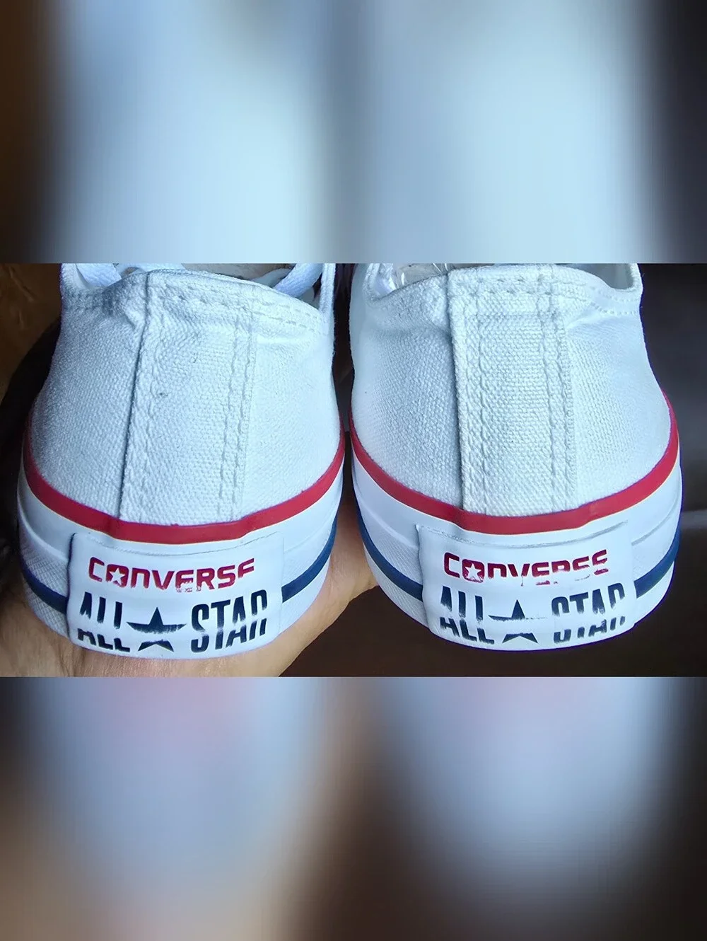 Sz 4 Men's/6 Women's CONVERSE CTAS WHITE LOW Casual Shoes - Picture 5 of 8